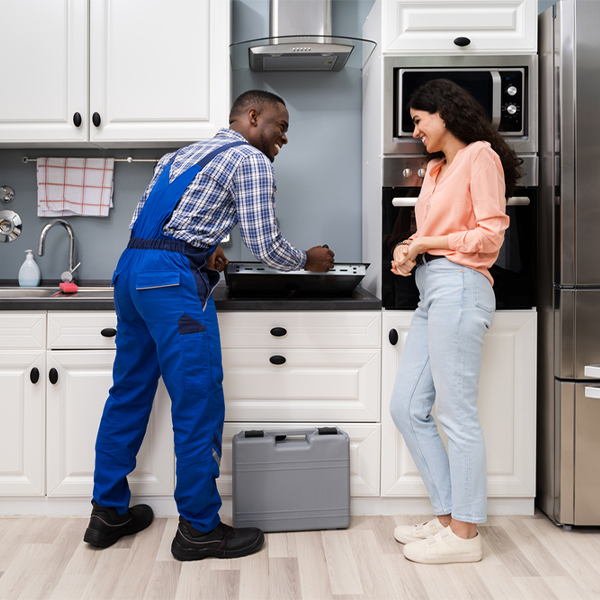 can you provide an estimate for cooktop repair before beginning any work in Blanco